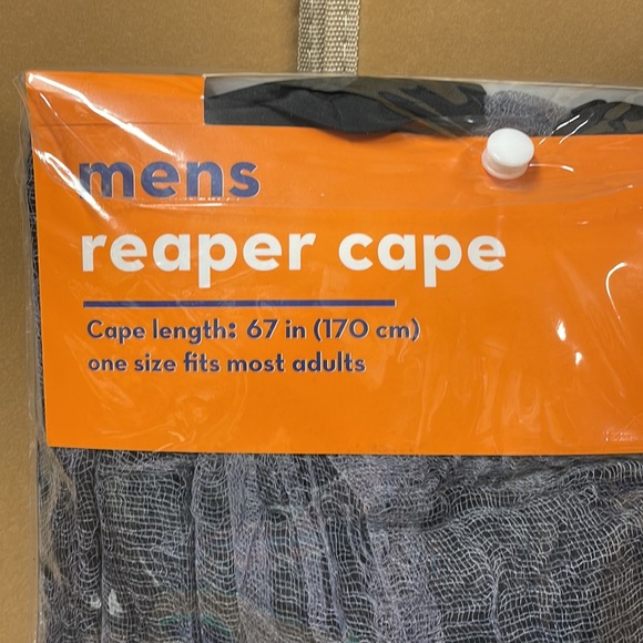 Mens reaper cape costume - Picture 5 of 6